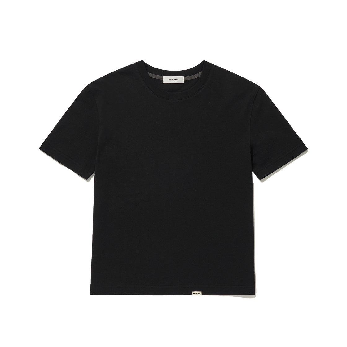 바이랑 코튼 티셔츠 - 블랙(BY RANG Cotton T-Shirts - Black)