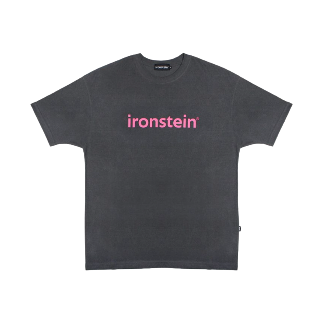 아이언슈타인 피그먼트 로고 티셔츠 차콜(Ironstein Pigment Logo T-Shirt Charcoal)
