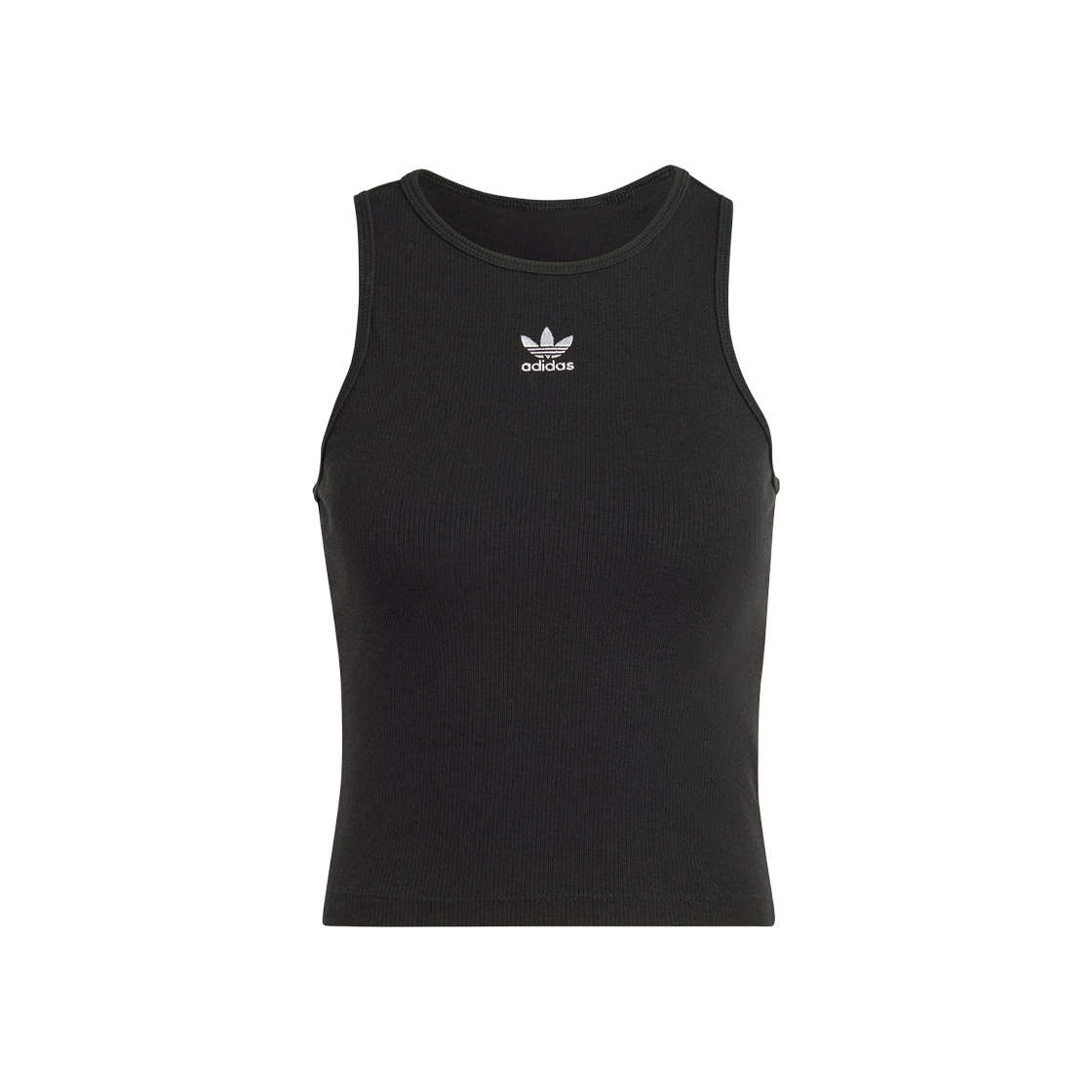 IB9110 (W) Adidas Originals Adicolor Essential Rib Tank Top Black - KR Sizing