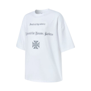 Sapiens Engineered Over Fit Short Sleeves White