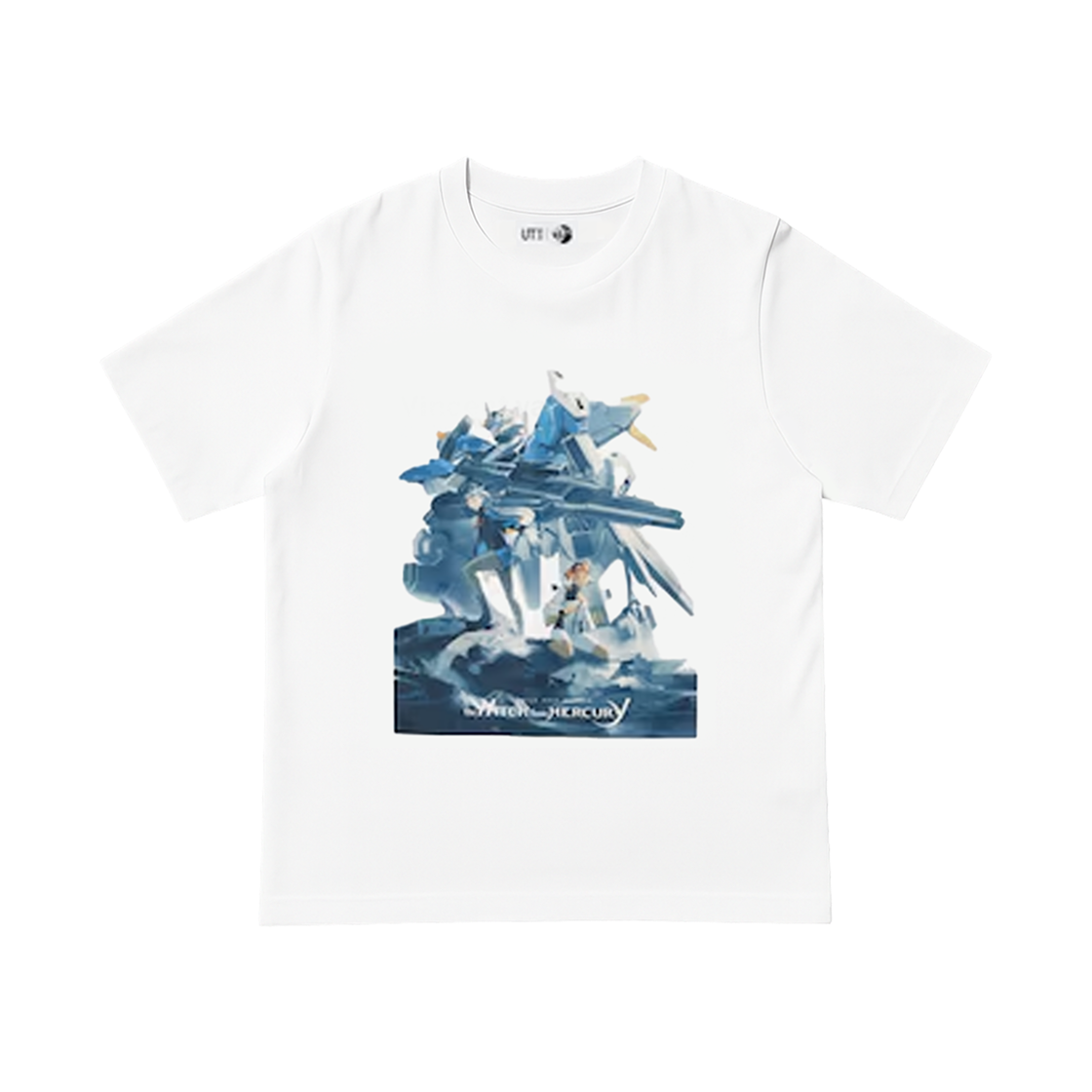 474437-00 Uniqlo UT x Gundam Graphic T-Shirt A White - KR