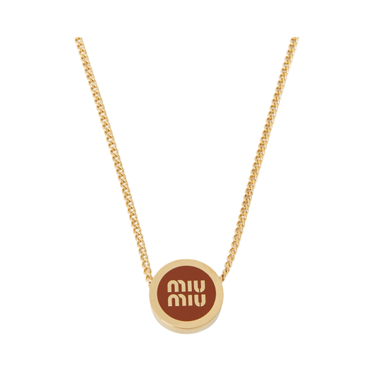 5IC096-2F6T-F0033 (W) Miu Miu Necklace Gold