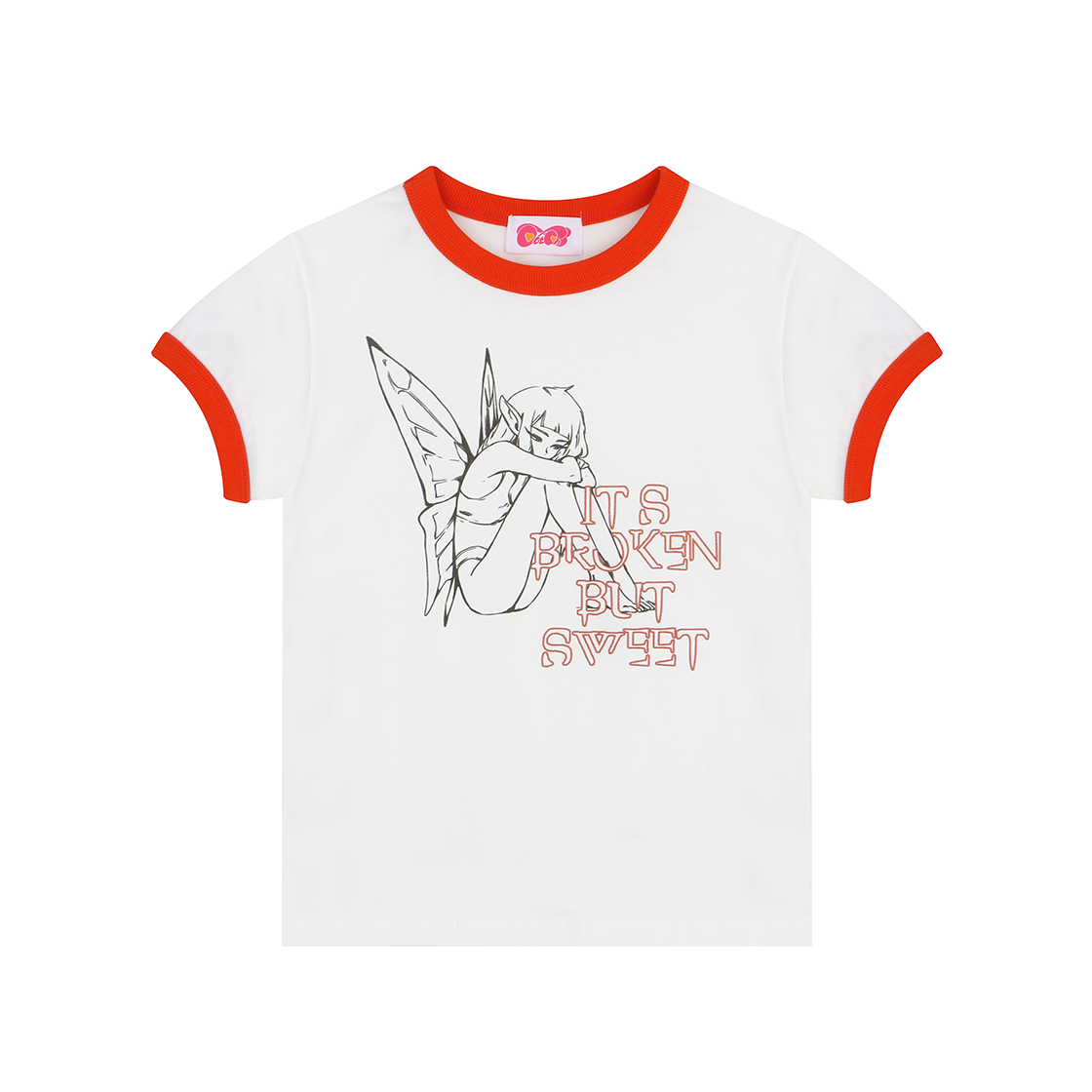 카치스 엔젤 링거 탑 여성(Cotchs Angel Ringer Top Girl)