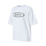 Sapiens Crest Over Fit Short Sleeves White