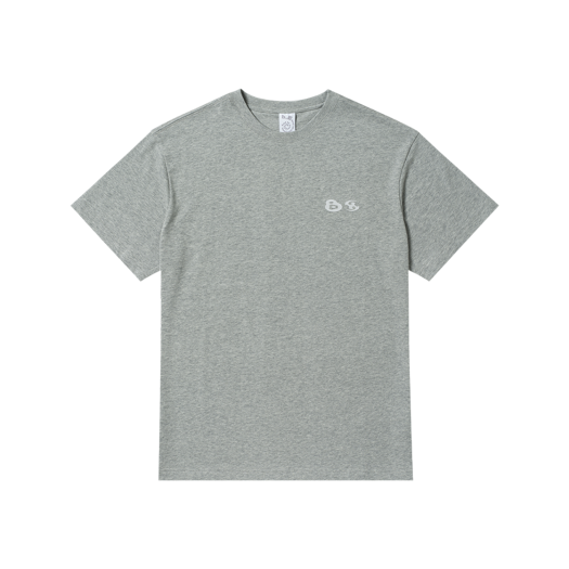 SG2502TOTS82 Sansan Gear X b.E Logo T-Shirts Melange Grey
