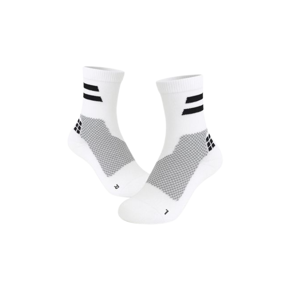 CEP 트레이닝 미드 컷 삭스 화이트(CEP Training Mid Cut Socks White) - 1
