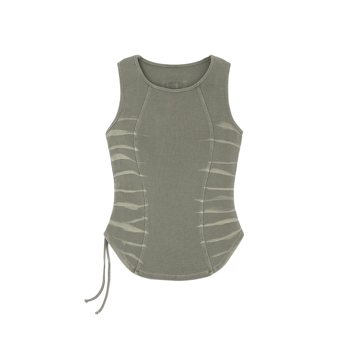 비엘알 인시전 캣워싱 슬리브리스 카키(BLR Incision Cat Washing Sleeveless Khaki)