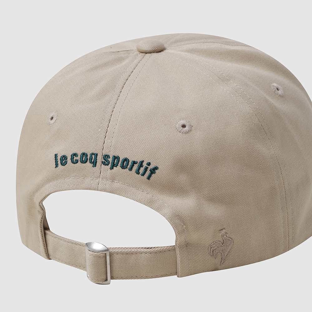 르꼬끄 스포르티브 시그니처 로고 볼캡 - 베이지(QQ323ACP74)(le coq sportif Signature Logo Ball Cap Beige) - 6