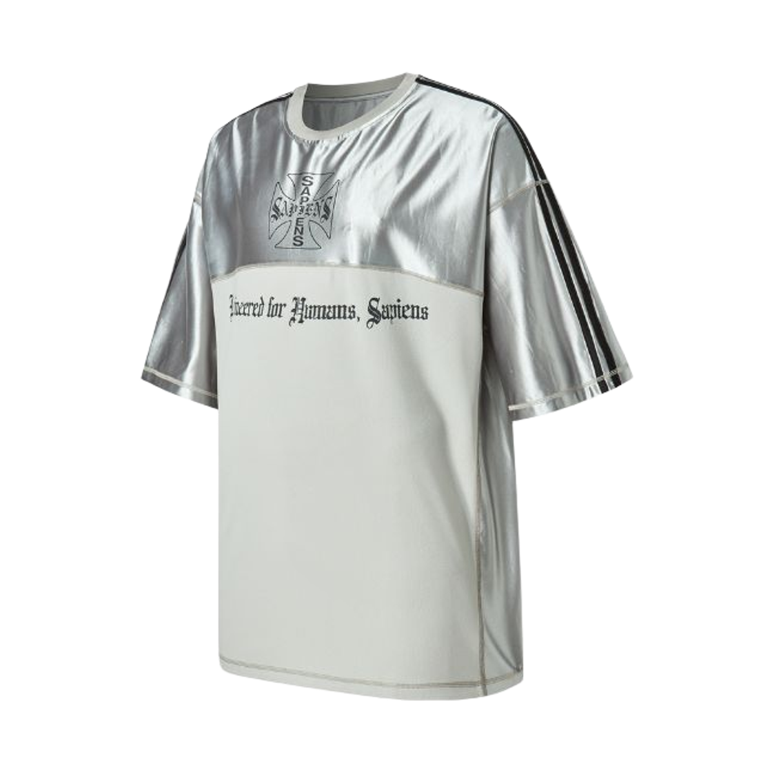 사피엔스 네오 럭비 오버핏 반팔티 그레이(Sapiens Neo Rugby Over Fit Short Sleeves Gray)