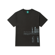 Sansan Gear X b.E Haikyo T-Shirts Charcoal