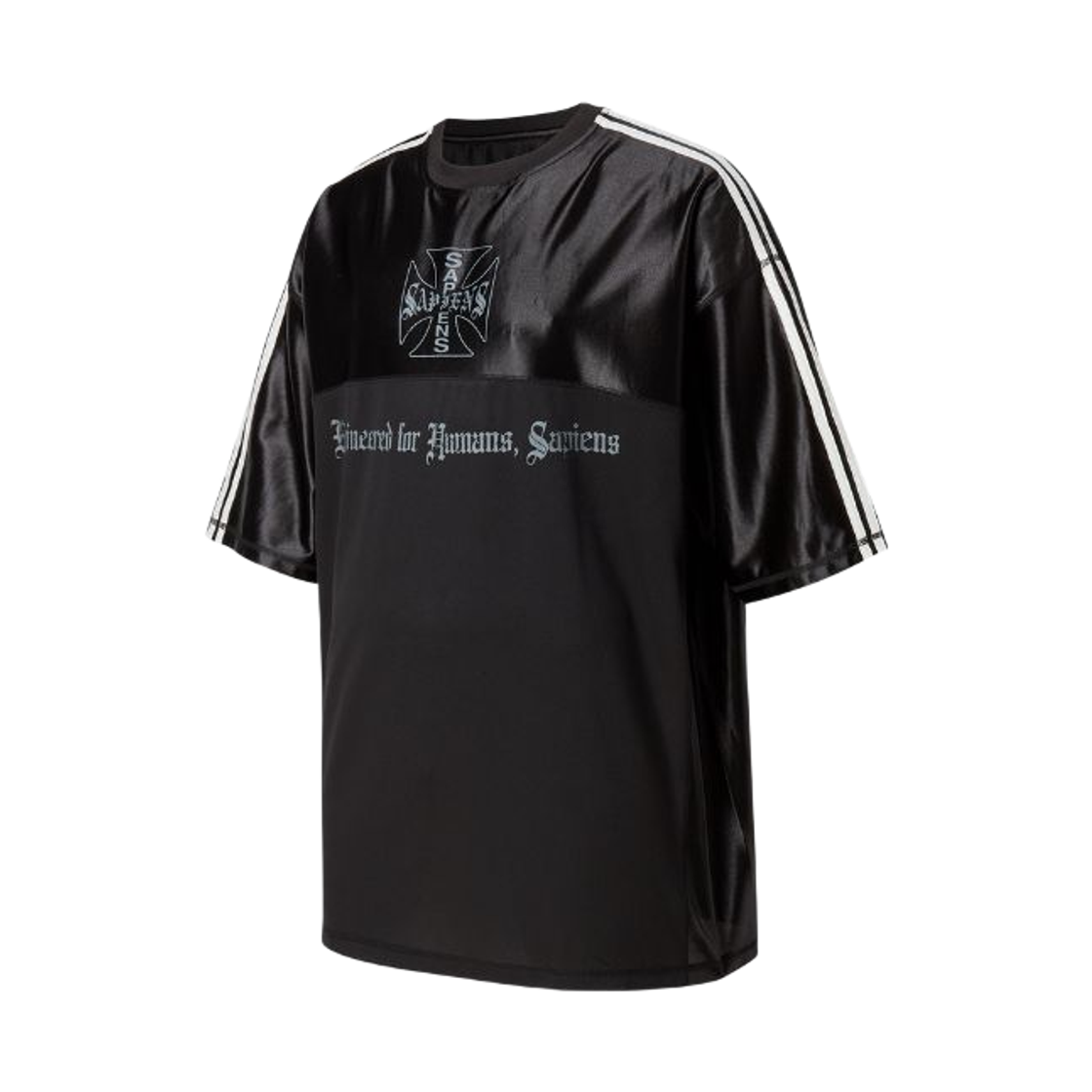 사피엔스 네오 럭비 오버핏 반팔티 블랙(Sapiens Neo Rugby Over Fit Short Sleeves Black)