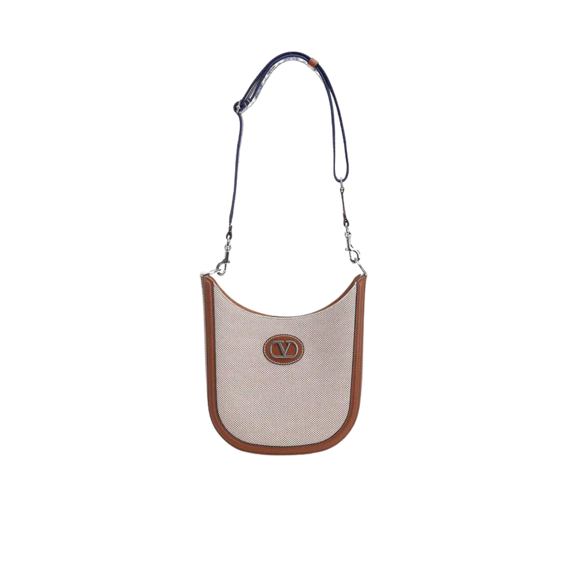 B0R41NYPQYD Valentino Antibes Medium Hobo Bag Brown