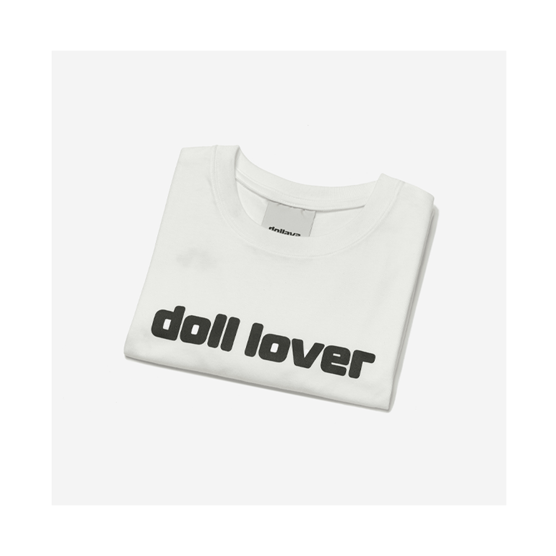 돌라바 돌러버 티셔츠 화이트(Dollava Doll Lover T-Shirt White) - 3
