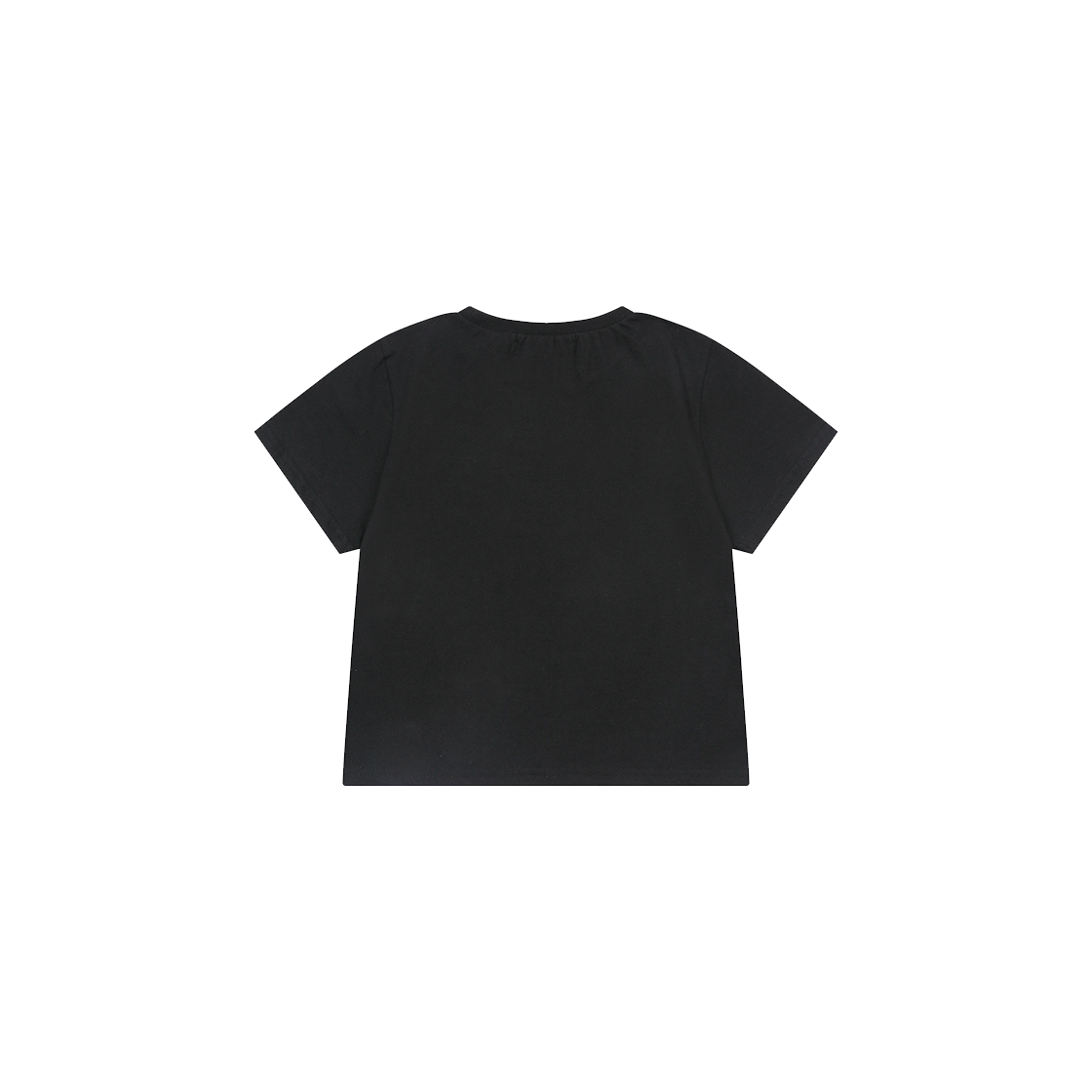 무센트 블라즌 레드 로고 크롭 반팔 티 블랙(MUCENT Blazen Red Logo Crop Half T Black) - 2