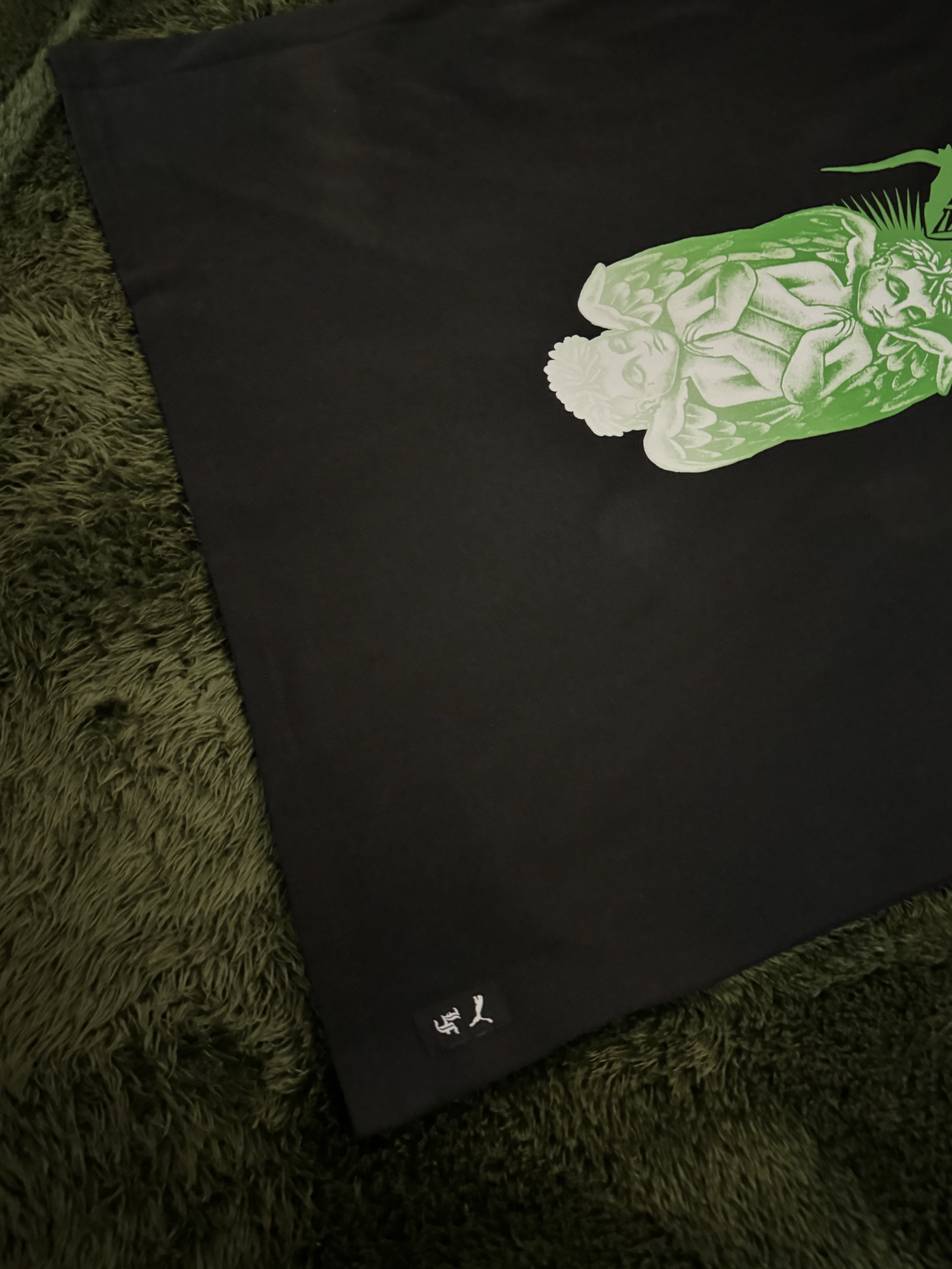 Puma Hoops x Lafrance T-shirt Black 착용 스타일 - 4