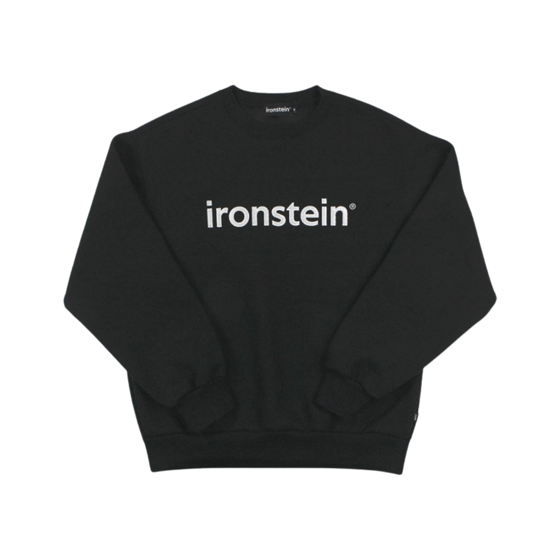 아이언슈타인 로고 스웨트셔츠 블랙(Ironstein Logo Sweatshirt Black)