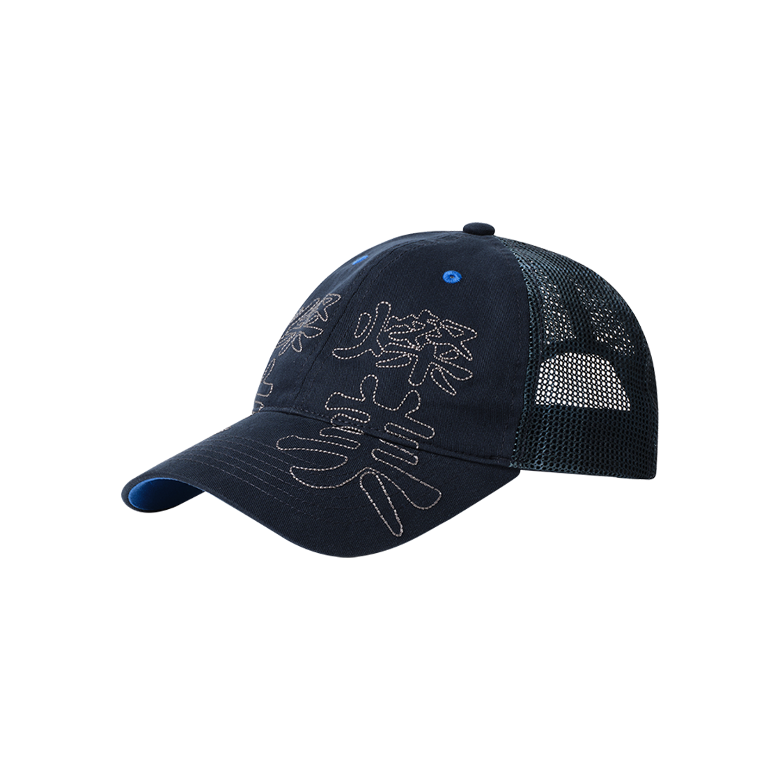 산산기어 X 뷰티풀 트러커 캡 네이비(Sansan Gear X b.E Trucker Cap Navy)