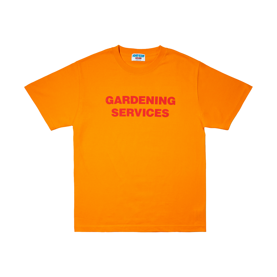 HSH25TS106OR Honey Scoop House Gardening Services Tee Orange