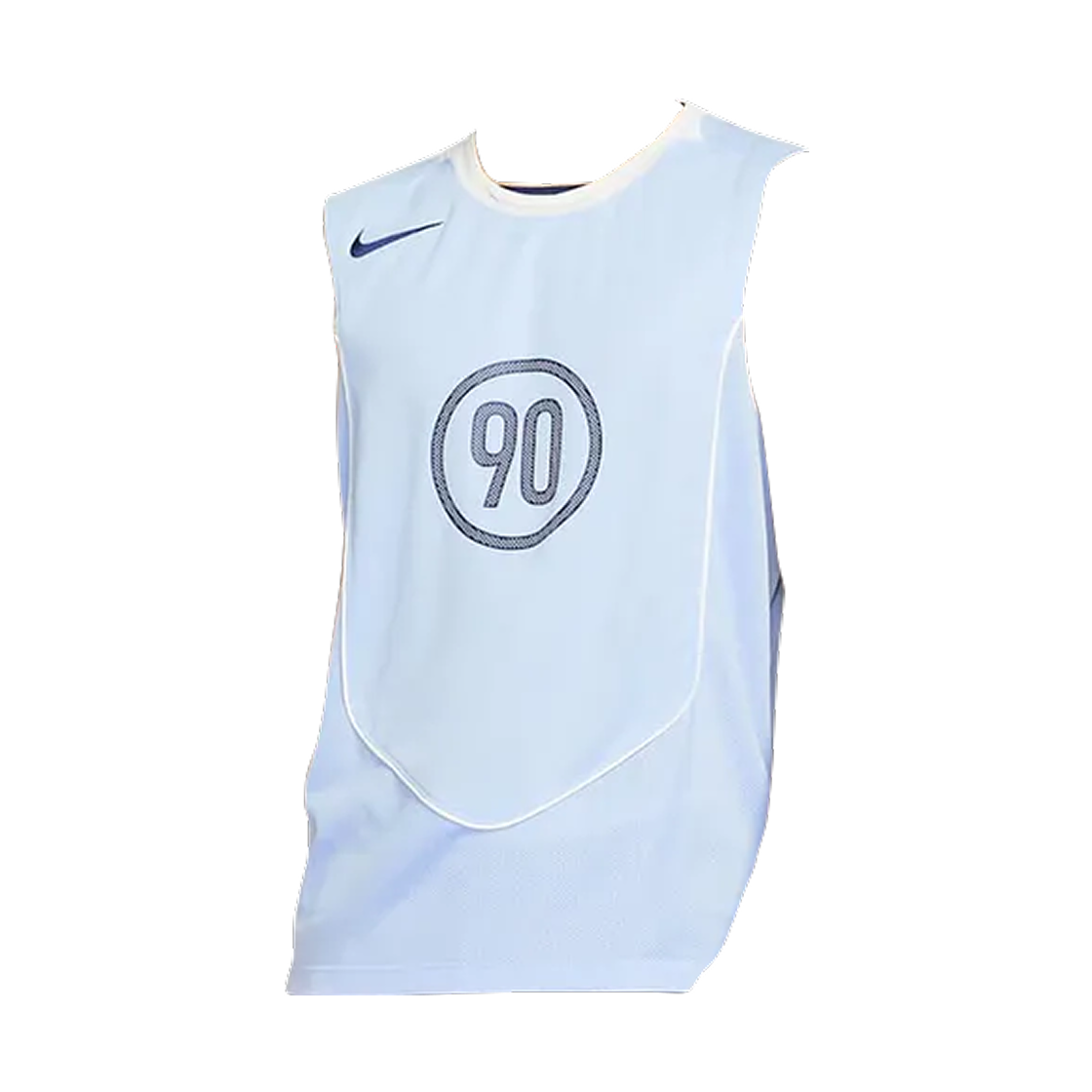 HV1180-468 Nike Total 90 Dri-Fit Sleeveless Football Top Aluminum Sail - US/EU