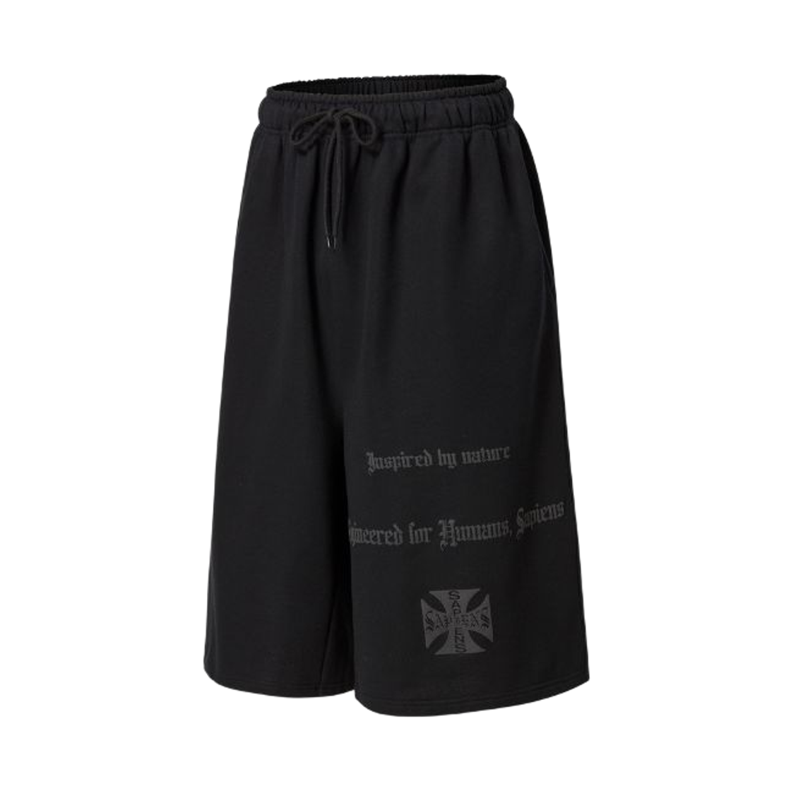 [KREAM 단독][예약 배송] 사피엔스 엔지니어드 오버핏 쇼츠 블랙([KREAM 단독][예약 배송] Sapiens Engineered Over Fit Shorts Black)