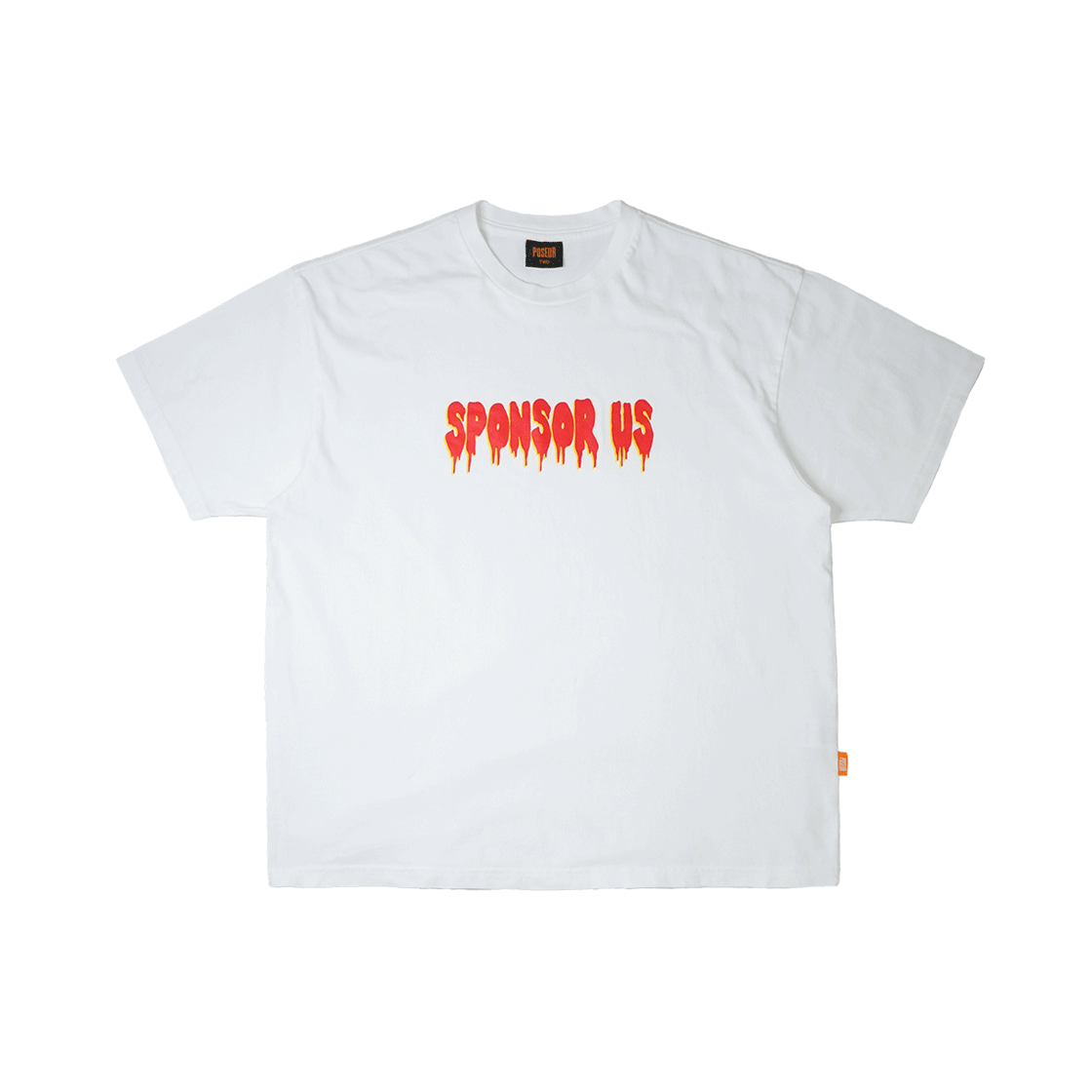 포져 스폰서 티 화이트(POSR Sponsor Tee White)