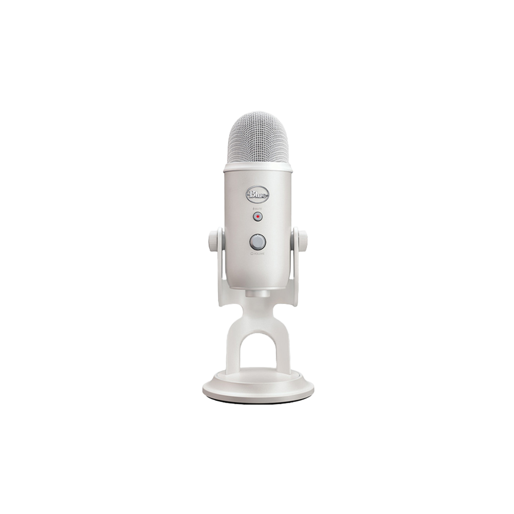 로지텍코리아 공식 BLUE YETI 오로라 컬렉션 USB 콘텐서마이크 화이트 미스트(Logitech BlueYeti Aurora Collection USB Condenser Microphone White Mist)