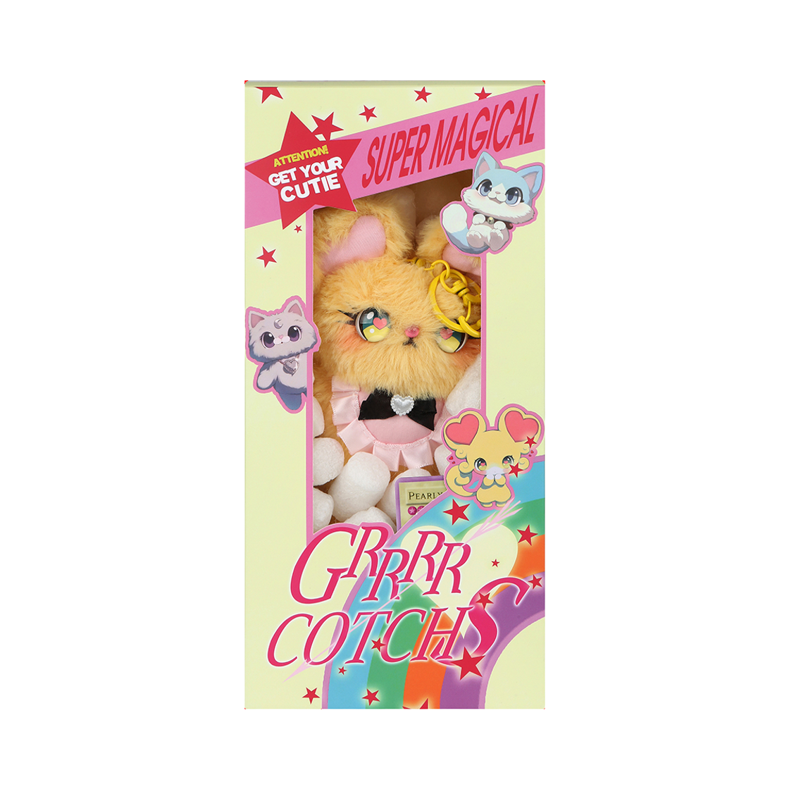 카치스 구르릉 버디 키링 펄리(Cotchs x Grrrr Buddy Keyring Pearly)