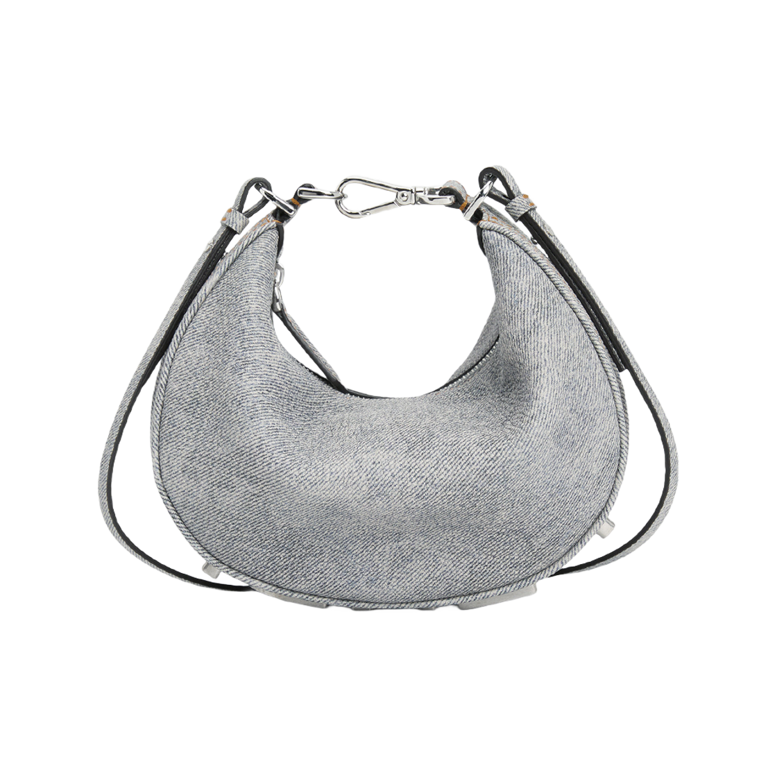 펜디 펜디그라피 미니 호보백 그레이(Fendi Fendigraphy Mini Hobo Bag Gray) - 1