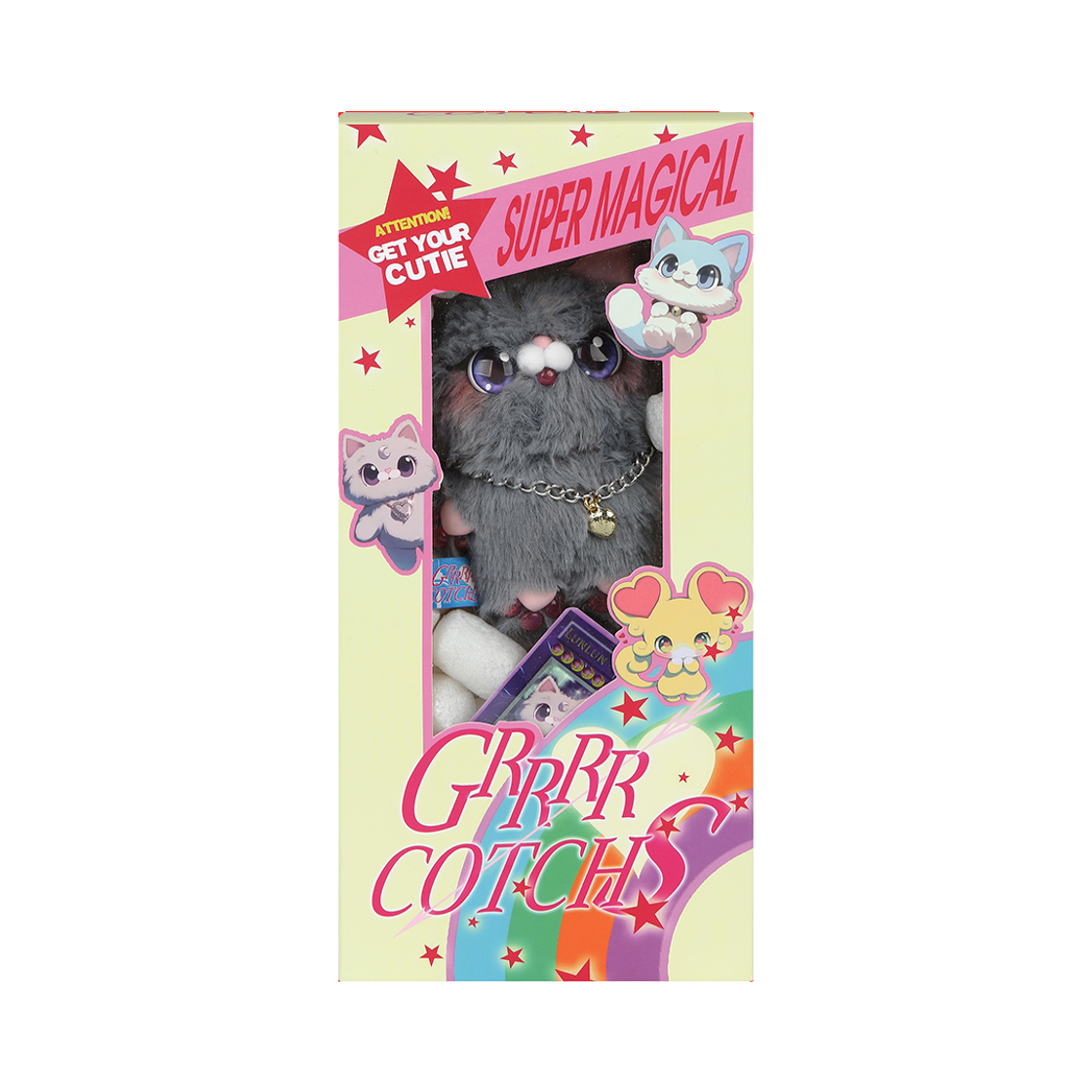 CC69 Cotchs x Grrrr Buddy Keyring Lunlun