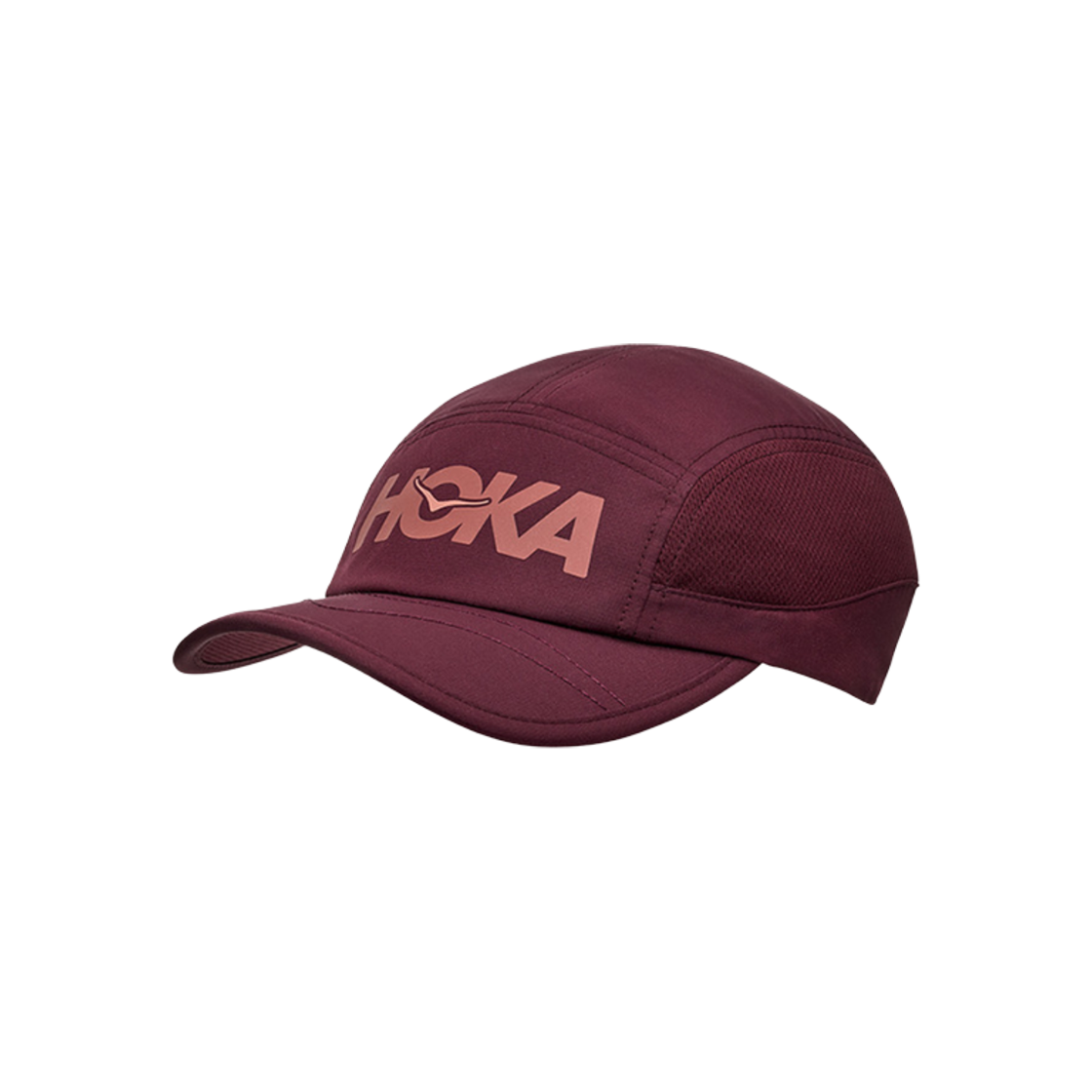 호카 런 햇 블랙 체리(Hoka Run Hat Black Cherry)