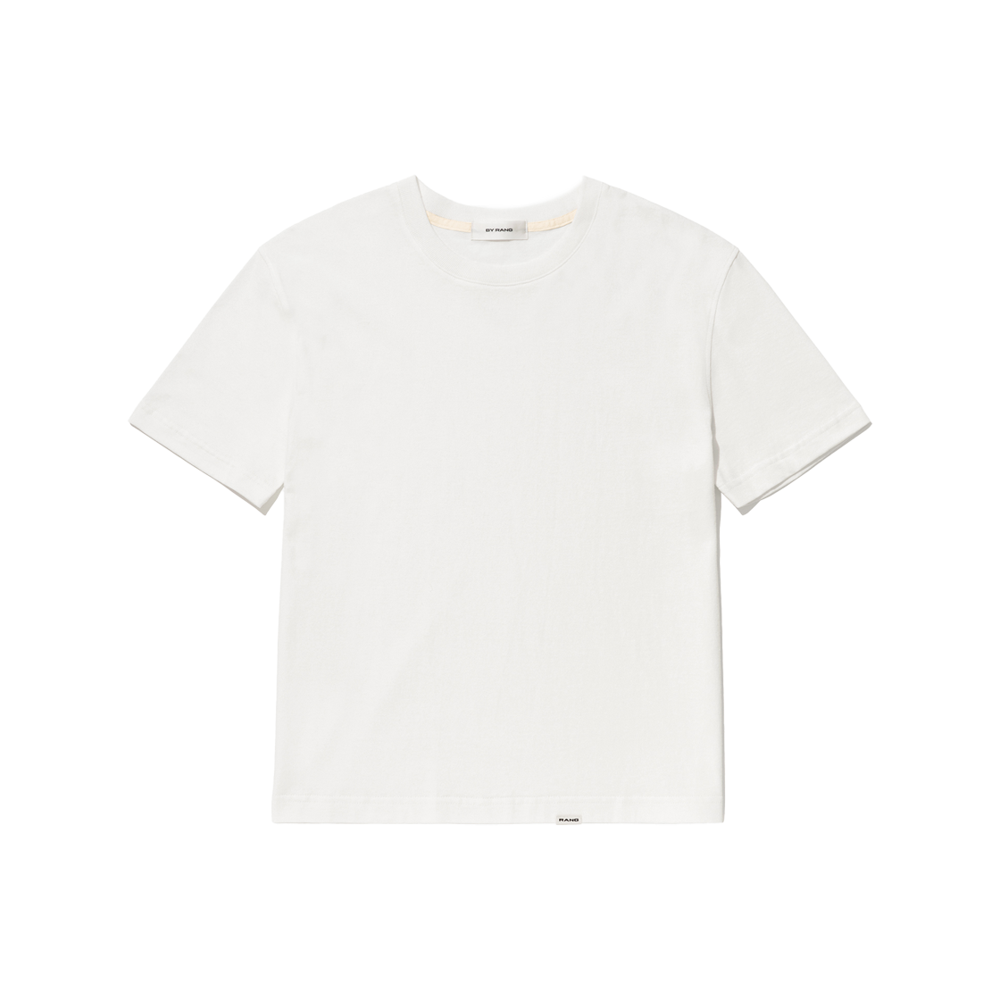 바이랑 코튼 티셔츠 - 화이트(BY RANG Cotton T-Shirts - White)