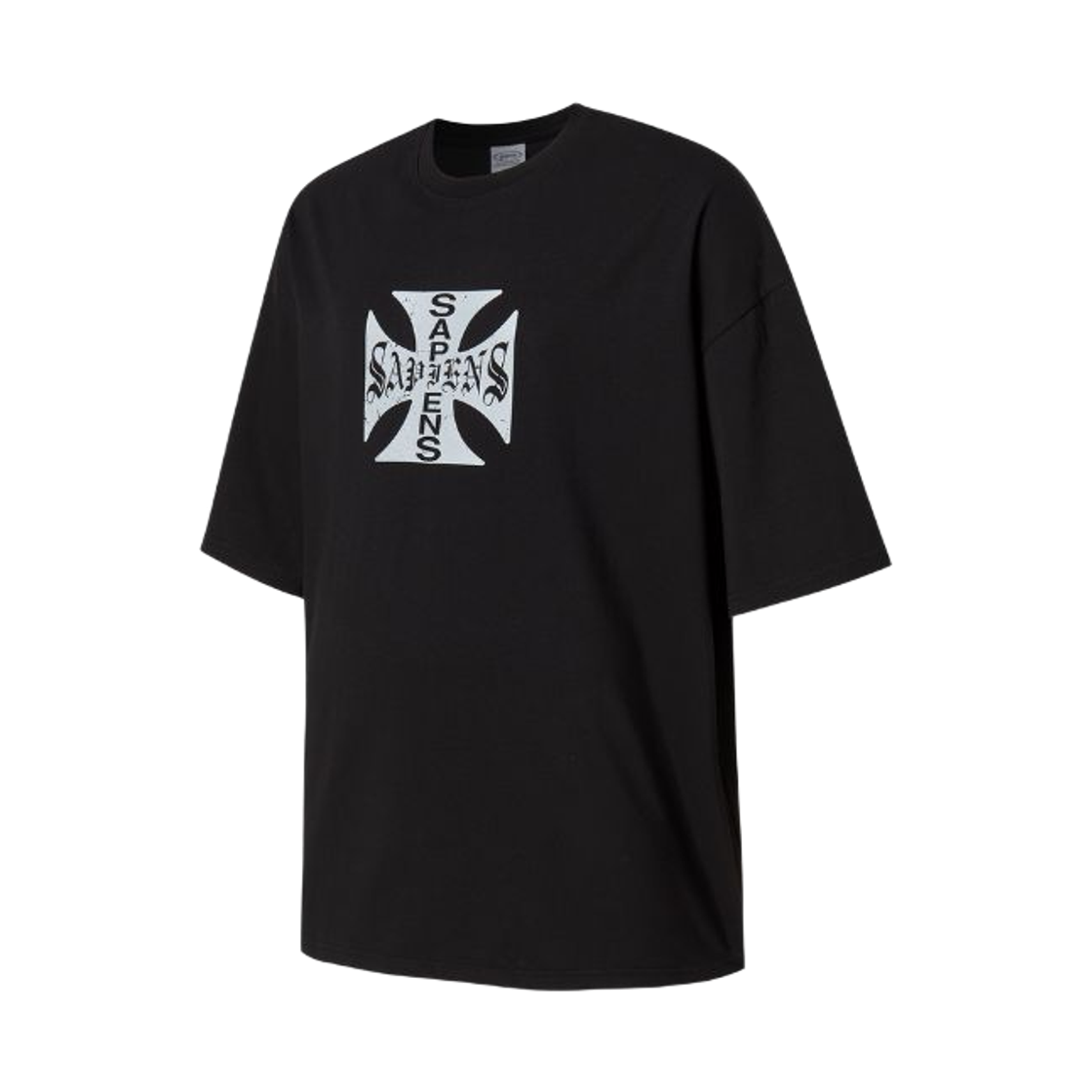 SP25SSTS004BK Sapiens Neo Sapiens Over Fit Short Sleeves Black - #3
