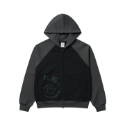 Sansan Gear X b.E Zip-Up Hoodie Charcoal