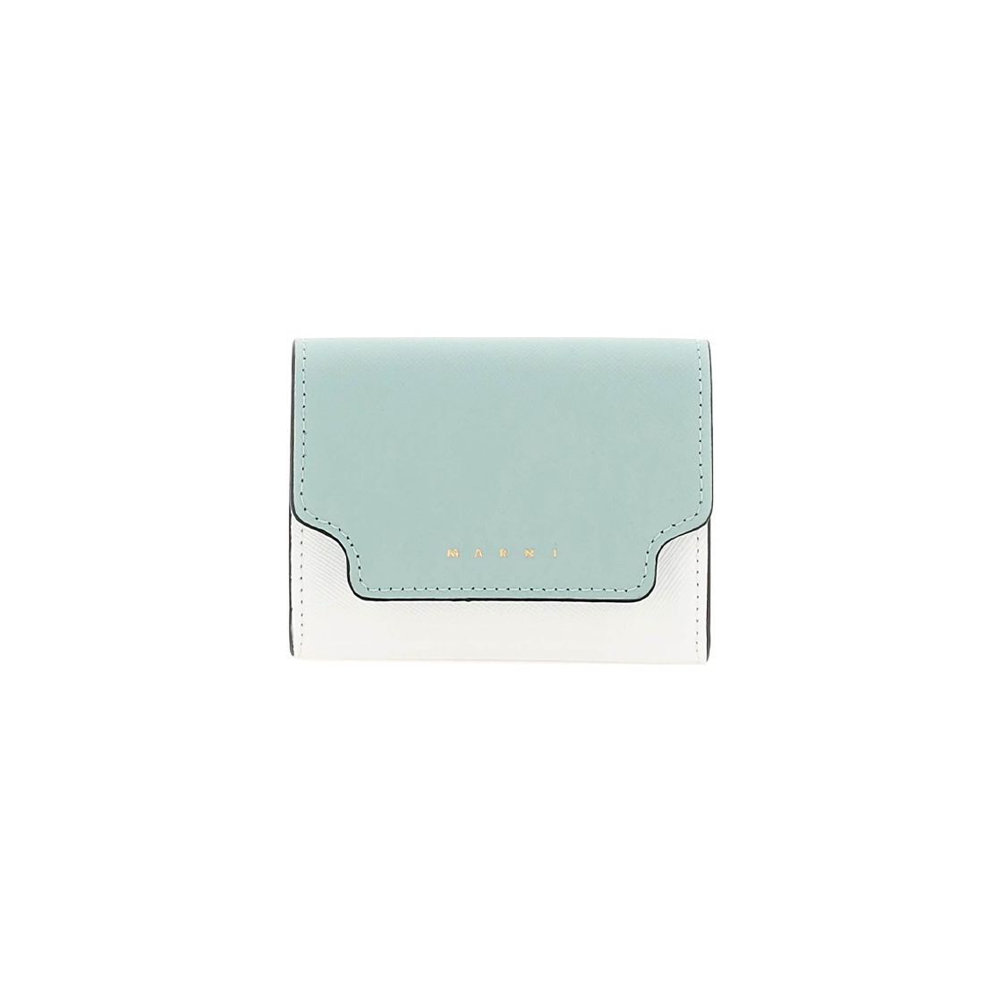 마르니 사피아노 레더 코인 케이스 티그린 라임스톤(Marni Saffiano Leather Coin Case Teagreen Limestone)