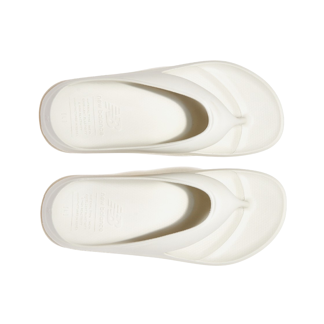 뉴발란스 플립플랍 화이트(New Balance Flip Flop White) - 2
