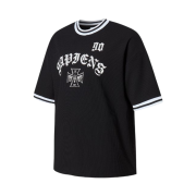 Sapiens Ninety Ringer Over Fit Short Sleeves Black