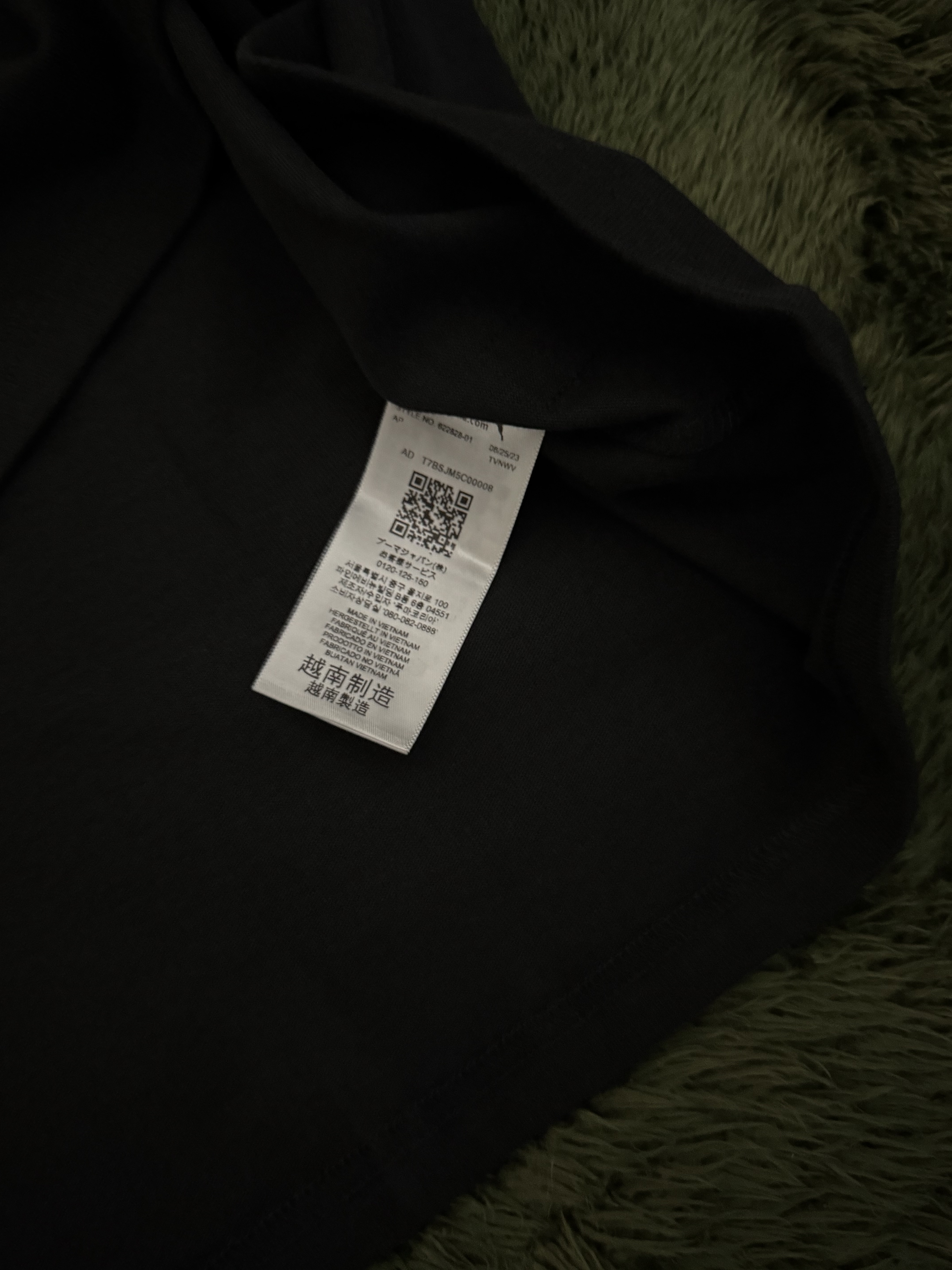 Puma Hoops x Lafrance T-shirt Black 착용 스타일 - 5