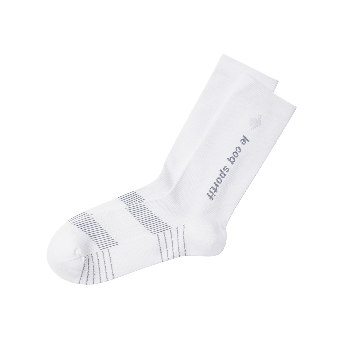 QQ323ASC77_WHT0 le coq sportif Sports Cushion High Socks White