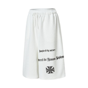 [KREAM 단독] Sapiens Engineered Waffle Over Fit Shorts White