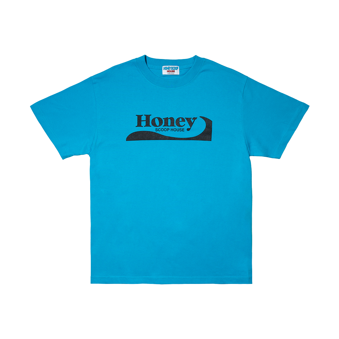 HSH25TS115BL Honey Scoop House H.Wave Logo Tee Blue