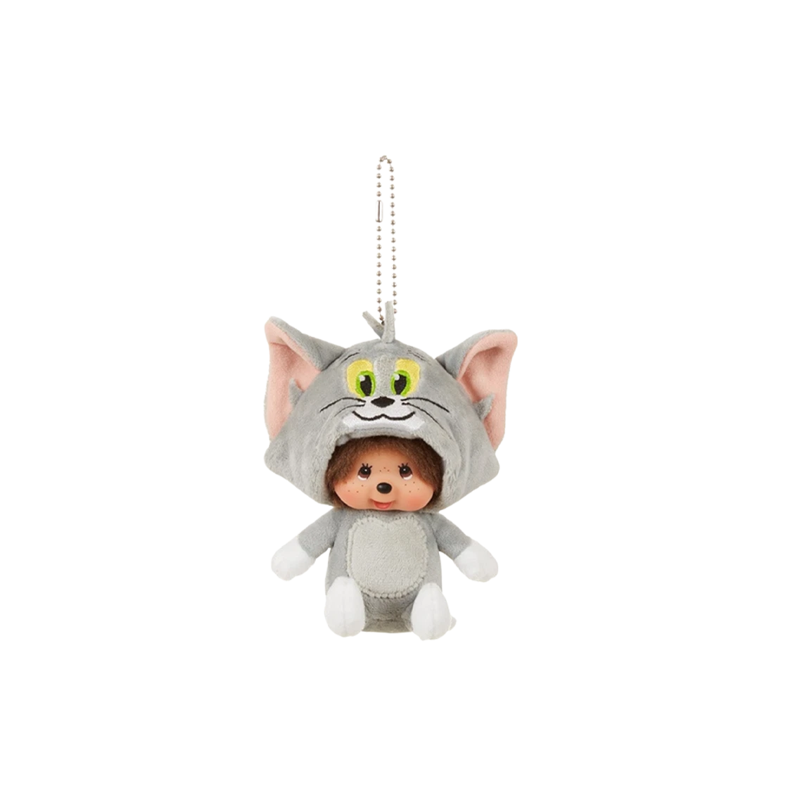 Monchhichi Monchhichi x Tom & Jerry SS Doll Mini Key Chain Tom · ONE SIZE