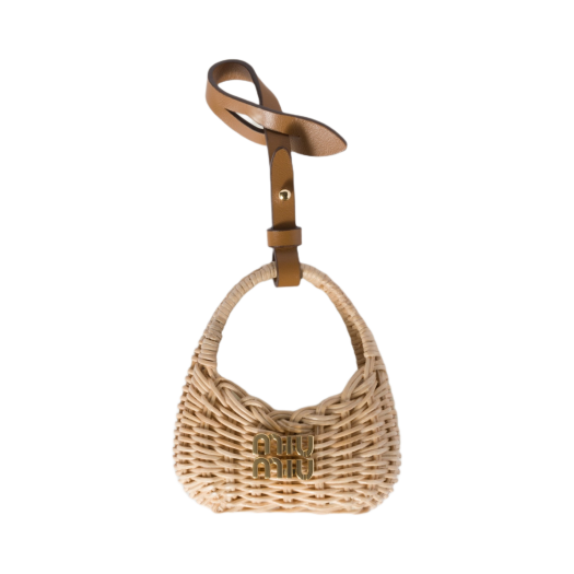 5TT191-AD6F-F0018 Miu Miu Wicker Trick Natural