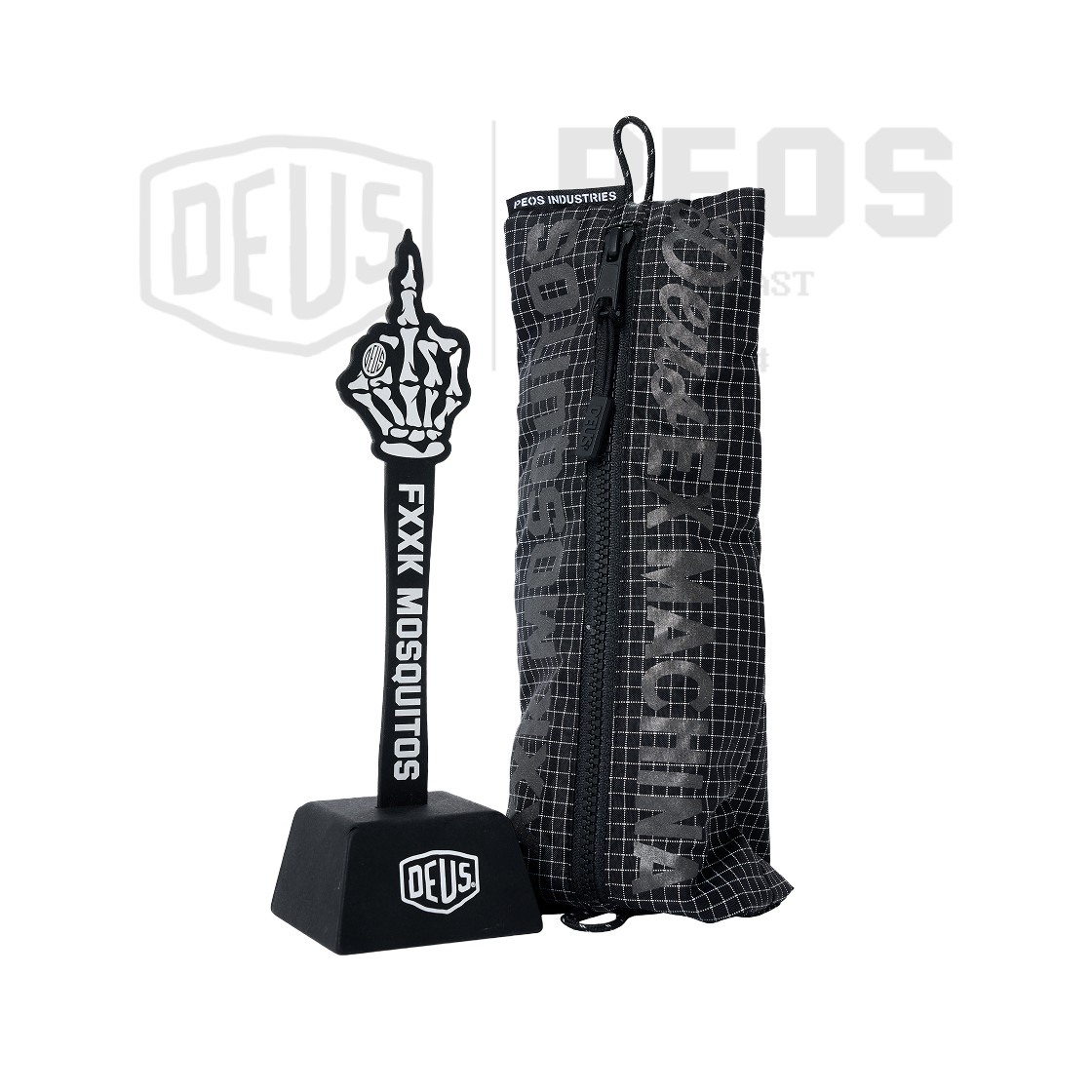 [데우스 X 페오스] FM 모스키토 스켈레톤 코일 홀더 & 스토리지 백