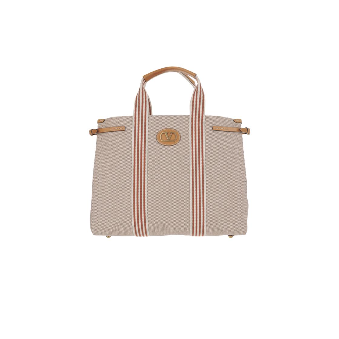 발렌티노 브이로고 토트백 베이지 오렌지(Valentino Vlogo Tote Bag Beige Orange)