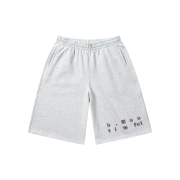 Sansan Gear X b.E Sweatshorts White Melange