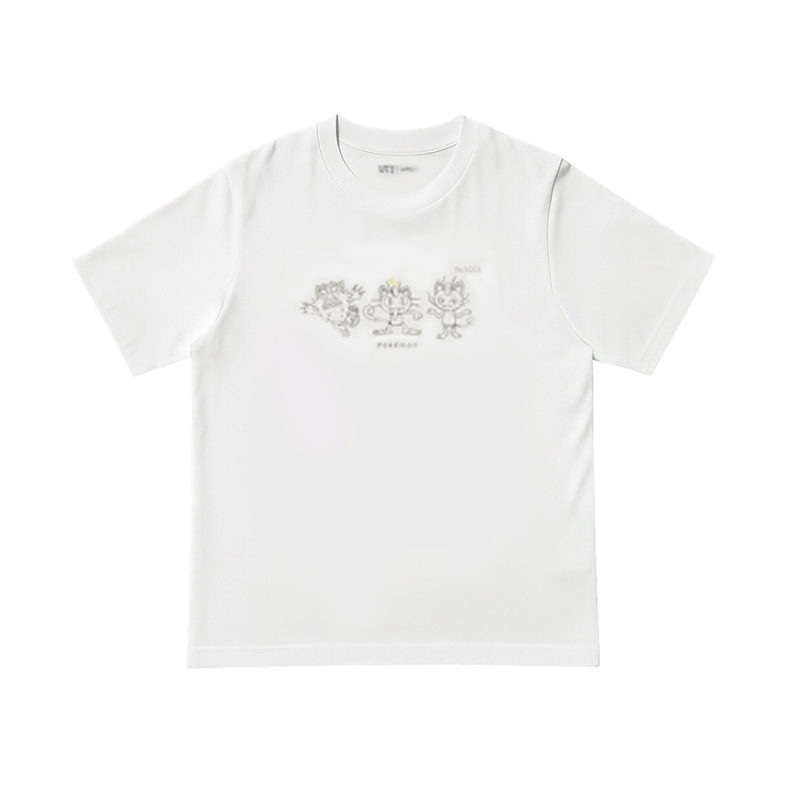 유니클로 UT x 포켓몬 그래픽 티셔츠 B 오프 화이트 - KR