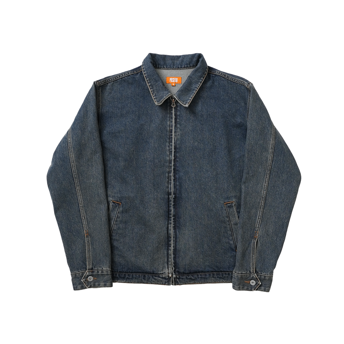 P25SSOU001-01-VW POSR Horizon Denim Jacket Vintage Washed
