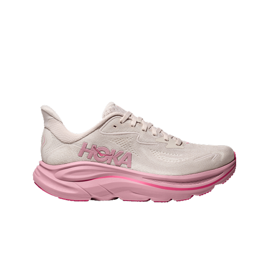 (W) 호카 클리프톤 10 로즈 크림 드라이드 로즈 - D 와이드((W) Hoka Clifton 10 Rose Cream Dried Rose - D Wide) - 1