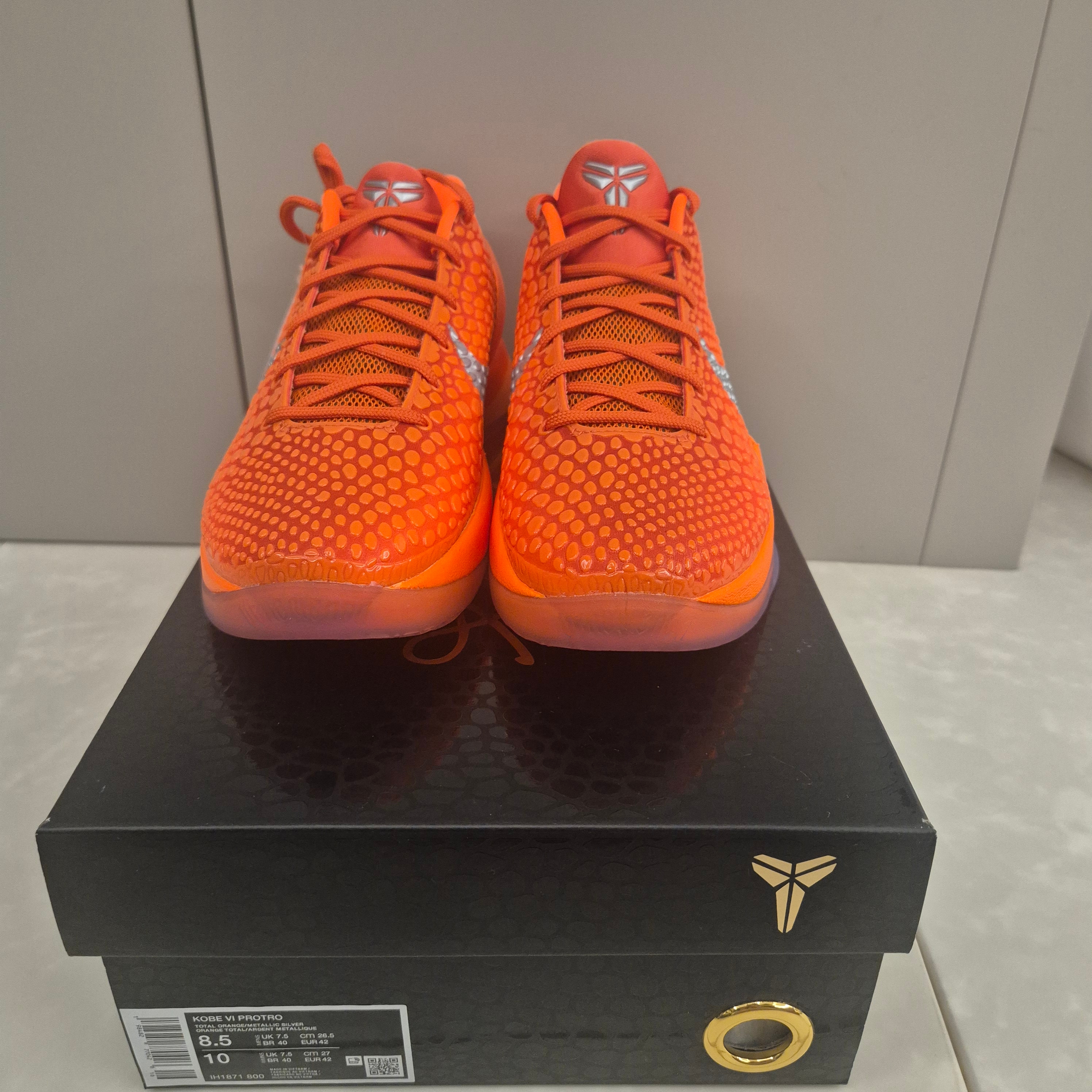Nike Kobe 6 Protro Total Orange 착용 스타일 - 5