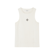 BLR Logo Rivet Sleeveless White
